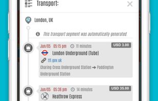 Tripsapp screenshot 2