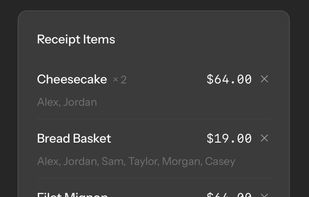 TripSplitter screenshot 2