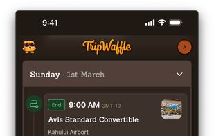 TripWaffle screenshot 1