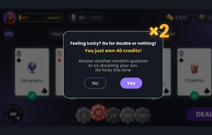 Trivia Poker screenshot 1