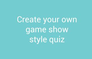 make your own quiz