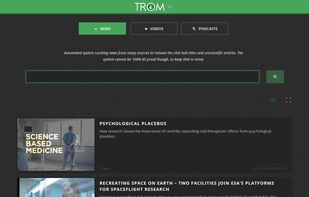 TROM Curated News screenshot 1