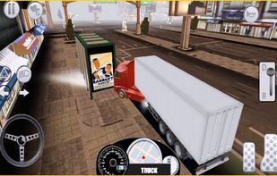 Truck Simulator 3D & Urban Truck Driving screenshot 1