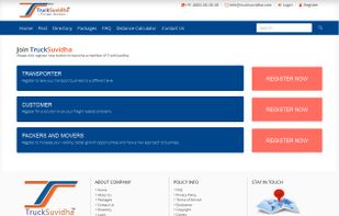 Registration page
#transporter #freelisting #packers&movers