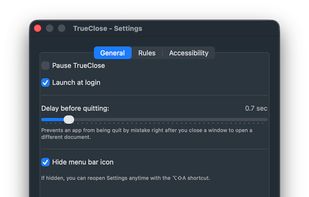 TrueClose screenshot 1