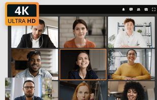 Video Meetings in 4K