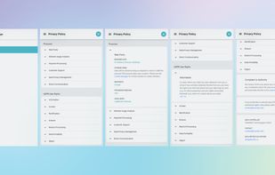 TRUENDO's built-in and automated privacy policy.