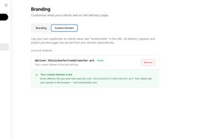 TrunkTransfer screenshot 1