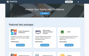 TrustEd Institute homepage
