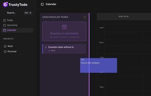 TrustyTodo screenshot 1