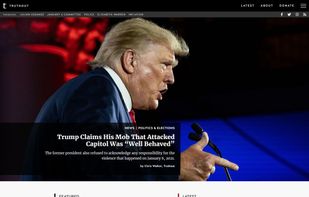 Truthout screenshot 1