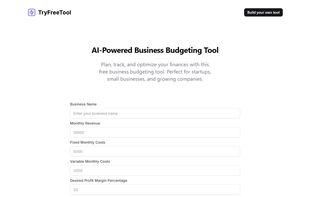 Try Free Tool screenshot 1