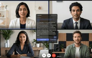Invisible screen and instant answers