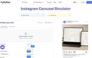 In-feed post preview / mockup