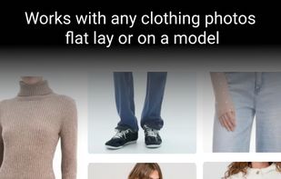 Tryona works with any clothing photos