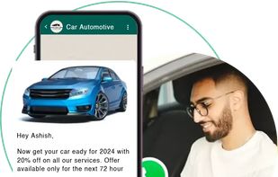 whatsapp api for automotive