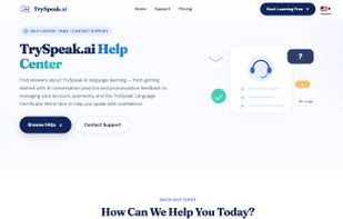 TrySpeak AI screenshot 1