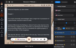 TTSReader Player