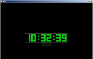 tty-clock screenshot 1