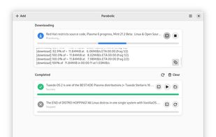 Parabolic screenshot 1