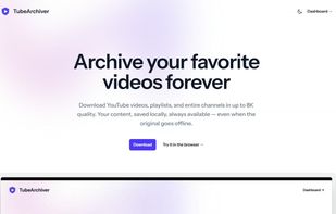 TubeArchiver screenshot 1