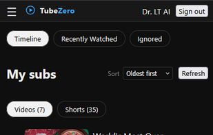 Your list on mobile