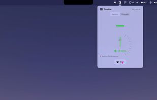 TuneBar screenshot 1