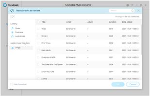 add apple music to convert