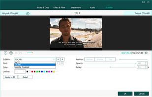 TuneFab DVD Ripper (Windows) editing DVD