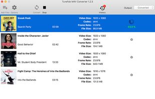 TuneFab M4V Converter screenshot 2