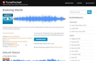 TunePocket screenshot 2