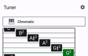 Tuner App screenshot 1
