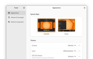 Tuner Control Center screenshot 1