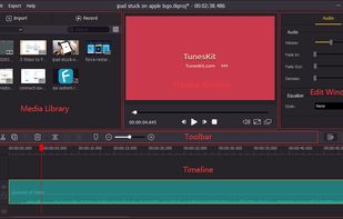 TunesKit AceMovi Video Editor screenshot 2
