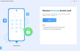 TunesKit Android Unlocker screenshot 1