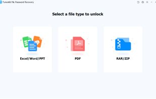 TunesKit File Password Recovery  screenshot 1