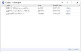 TunesKit Video Repair screenshot 1