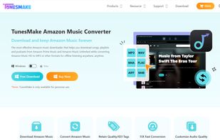 TunesMake Amazon Music Converter screenshot 1