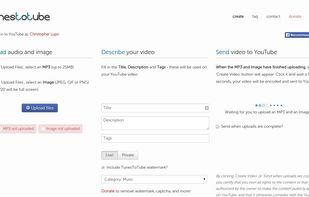 TunesToTube screenshot 1