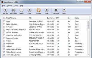 tuneXplorer screenshot 1