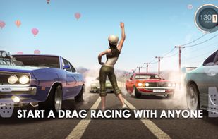 Start a Drag Race with Anyone