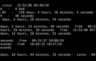 tuptime screenshot 1
