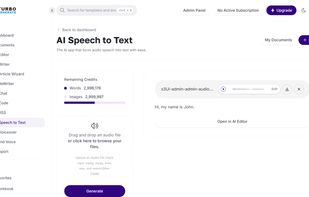 Turbo Generate screenshot 1