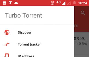 Turbo Torrent screenshot 1