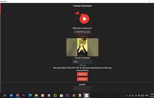 screenshot from YouTube section