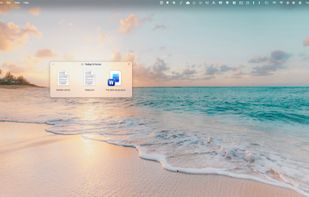 Turfs can be small. This one holds the three files today actually needs and nothing else. Click the title and it rolls up to a single line.