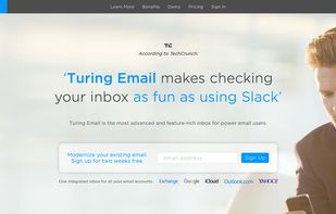 Turing Email screenshot 2