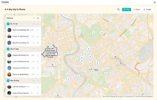 Turistar is a free, open-source travel planner for building trips together. Create a day-by-day itinerary with drag and drop, search and map places, track your trip budget, and collaborate in real time. Plans stay private by default, and when you're ready, you can publish a read-only itinerary with a shareable link.