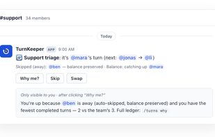 TurnKeeper screenshot 1