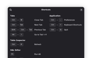 Tusk - PostgreSQL Client screenshot 2